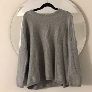 Vince Wool/Cashmere Blend Soft Grey Sweater